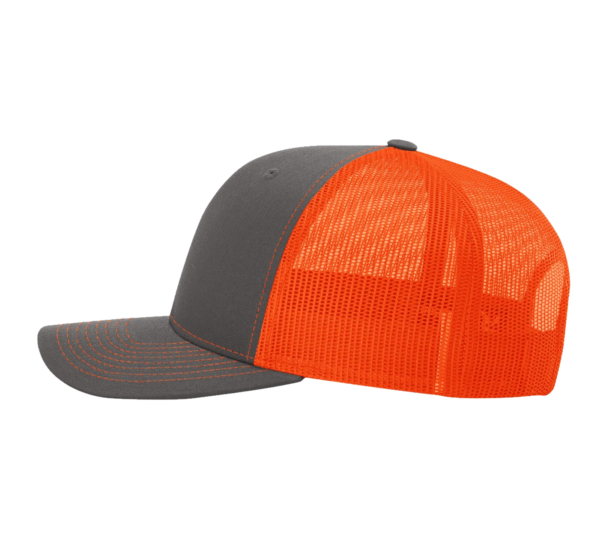 Charcoal Neon Orange